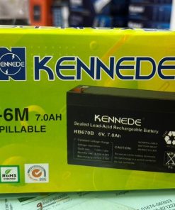 KENEDE BN-6M-7.0AH(National) Re-chargeable fan battery.  রিচার্জেবল ফ্যান ব্যাটারি।