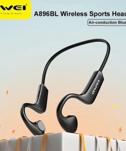 Awei A896BL Wireless Sports Headset - Black .   স্পোর্টস হেডসেট