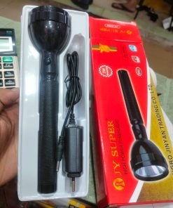 Jy Super 8990 Torch Light Rechargeable High Power Aluminum Metal Body 2W Led Flashlight