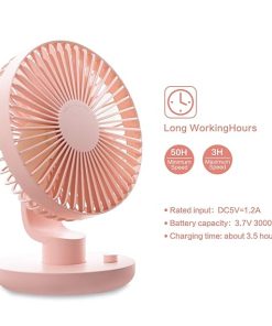 SUPERMOON SM 6690 AC/DC Portable Mini Fan For Summer .  ac/dc পোর্টেবল মিনি ফ্যান