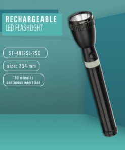 Rechargeable LED Flashlight Torch Model SF-4653SL-2SC . রিচার্জেবল led ফ্ল্যাশলাইট