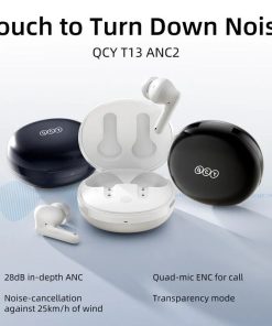 QCY T13 ANC 2 Truly Wireless ANC Earbuds (Version 2) . ওয়্যারলেস anc ইয়ারবাড