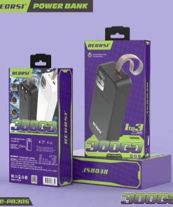 REGRSI RE PB305 30000mAh Powerbank with 22.5W fast charging 1 to 3 power portable rechargeable battery powerbank