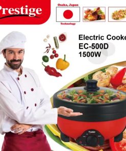 Prestige Electric 5 Litter Multi Cooker 1500 Watt EC 500D Saving Cooking Cost