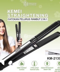 Kemei KM-2139 Professional Hair Straightener For Woman