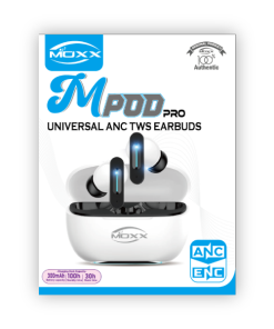 MOXX MPOD PRO UNIVERSAL ANC TWS EARBUDS