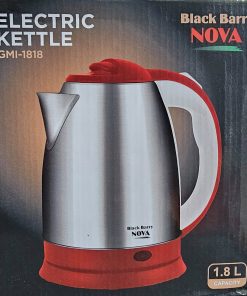 Black Barry NOVA GMI 1818  1.8 L CAPACITY high quality stainless steel Electric Kettle