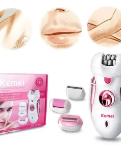 Kemei KM 2530 Rechargeable Epilator & Shaver 4 in 1 Beauty For Women