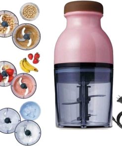 SHUQIN Capsule Cutter Quatre THE EXTREME POWER Original Recipes 200W Mini Blender