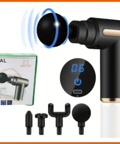 Fascial Gun MP 410 Portable and Electric Body Massager Relaxation With LED Touch Screen High quality