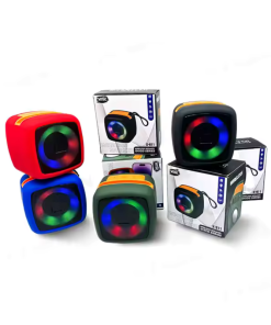 X 911 Led Colorful Light Super Bass Bt Disco series Portable Wireless Speaker