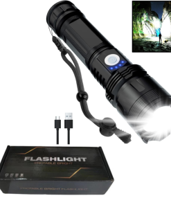 B MAX FLASHLIGHT PROTABLE BRIGHT High Quality Handheld Tactical LED Flashlight, The Most Powerful Torch