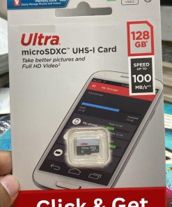 128GB Ultra micro SD Memory Card  UHS-I Card SPEED UP TO 100 MB/s AND 1 Year Warranty