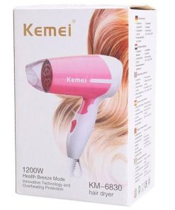 Kemei KM 6830 1200 watt Power Professional and High Quality Hair Dryer for Women