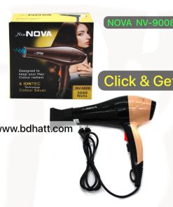 Nova NV 9008 3000 watt Hot and Cold Air Function Professional and High Quality Hair Dryer